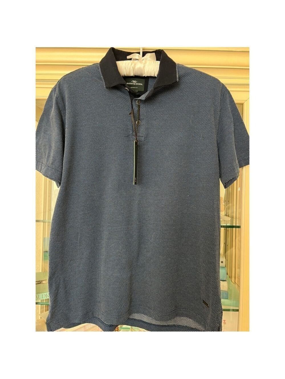 Rodd & Gunn Youth XL Stanley Point Navy (Malibu) Polo